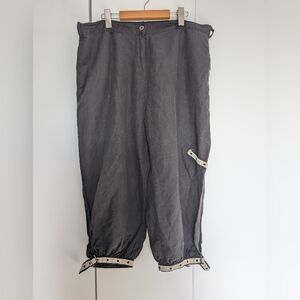 Linen blend harem pants 2XL